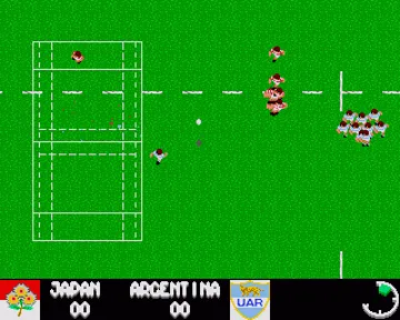 Rugby - The World Cup screen shot game playing